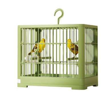 Imagem de Gaiola grande para pássaros, habitat para periquito com bandeja de fácil limpeza, gaiola respirável para periquitos e calopsitas