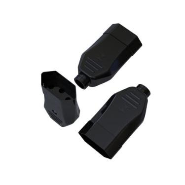 Imagem de Plugue Fêmea Nbr14136 - 20A - 250V 2P+T - Casa Das Tomadas