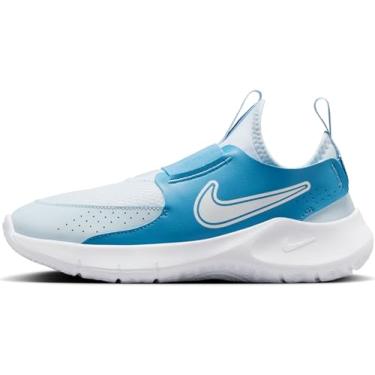 Imagem de Nike Flex Runner 3 Tênis de corrida infantil grande (FN1294-402, cor azul/azul além/branco), Matiz azul/azul além/branco, 19