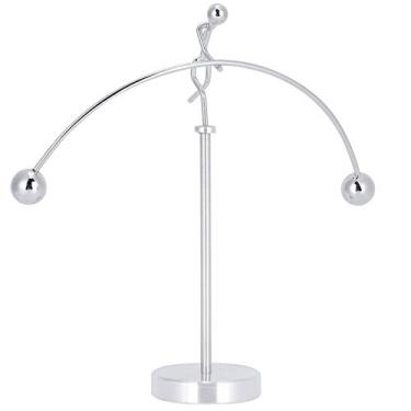 Imagem de Zerodis Máquina de Movimento Perpétuo, Brinquedo de Equilíbrio Cinético, Brinquedo Científico de Física para Mesa de Escritório Doméstico, Presente Legal de Ornamento de Mesa para