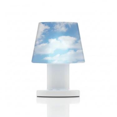 Imagem de Luminária Abajur de Mesa Pequena Nuvens – Luz Aconchegante e Design Encantador.