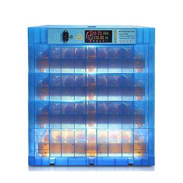 Imagem de Grande incubadora de ovos 256 ovos, torneamento automático, painel digital de controle de umidade de temperatura para uso familiar na fazenda