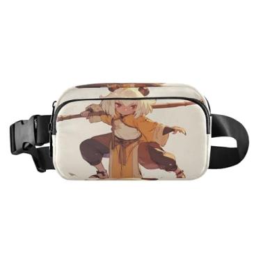 Imagem de CEBUGI Pochetes de caminhada para homens e mulheres, pochetes modernas resistentes à água com cinto ajustável para treino, viagem, corrida