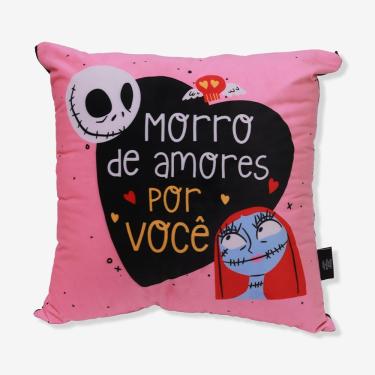 Imagem de Almofada 40x40 Jack And Sally – O Estranho Mundo De Jack