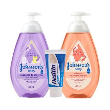 Imagem de Kit Pele do Bebê Limpa e Protegida com Desitin - Johnson's Baby