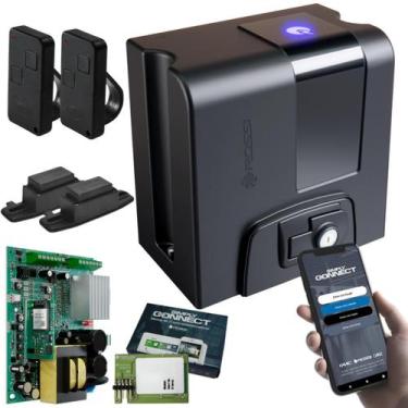 Imagem de Kit Motor Portão Dz Atto Nitro Wifi App Celular Rossi 400kg Deslizante