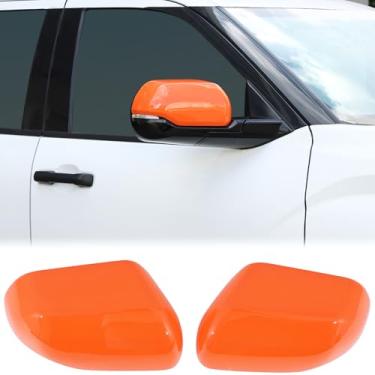 Imagem de Acabamento da tampa do espelho retrovisor da porta do carro compatível com Toyota Tundra 2022+/Sequoia 2023+, acessórios de capa protetora de tampa do espelho retrovisor lateral externo, serve apenas