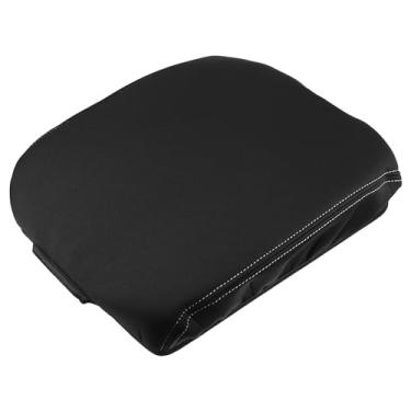 Imagem de A ABSOPRO Cobertura do apoio de braço do assento do console central do carro capas de armazenamento de tampa protetora interior guarnição para Toyota Land Cruiser 2008-2021 linha cinza preta