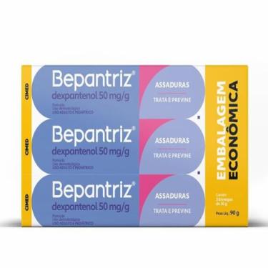 Imagem de Kit Bepantriz 50mg/g Pomada 3 Unidades 30g cada