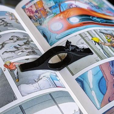 Imagem de Marcador Pagina Livro Caderno LOBO BOOKMARK Criativo Leitura Divertido