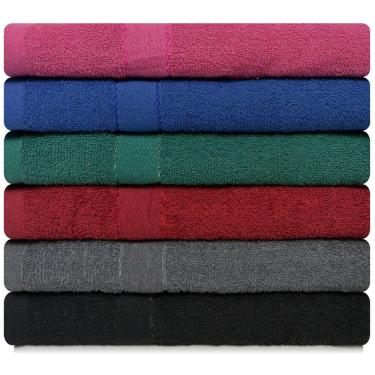 Imagem de Jogo de Toalha de Banho 6 peças Camesa Ônix 280g/m²