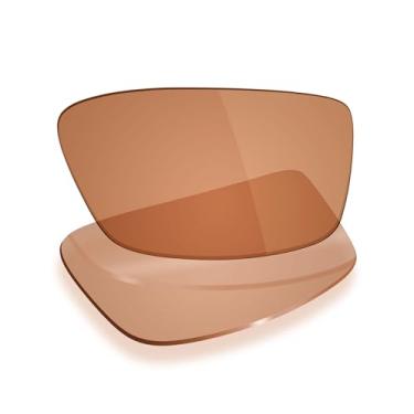 Imagem de Mryok Lentes de reposição UV400 para óculos Oakley Airdrop OX8046 57 mm, HD Polarized, proteção UV, resistente a impactos e ajuste perfeito - marrom