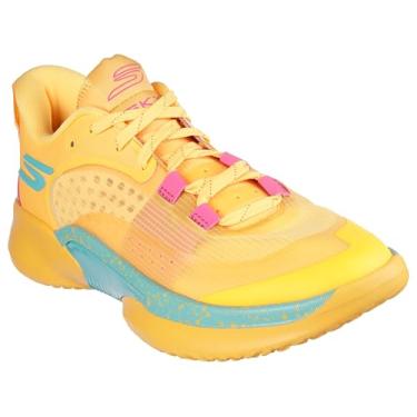 Imagem de Skechers Tênis de basquete masculino SKX RESAGRIP, Laranja neon, 42