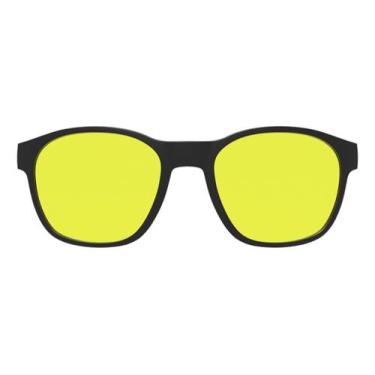 Imagem de Clip On Para Armação Hb Switch 0448 Preto Fosco Lente Amarela Night Drive Polarizada