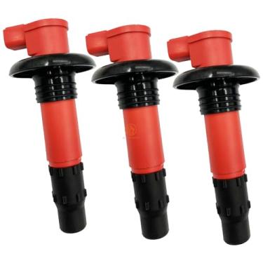 Imagem de HLZ PRODUCT BOBINA DE IGNIÇÃO DE ALTA ENERGIA 296000307 420664020 CONJUNTO DE 3 COMPATÍVEIS COM SEA-DOO TODOS OS JATOS 4-TEC 2004-2012 GTX 4-TEC RXP RXT GTI 130 RXPBVIC RXTBVIC RXP-X 260 RXT-T-X AS