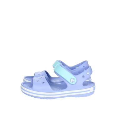 Imagem de CROCS Crocband Sandal Kids - Moon Jelly - C6, 12856-5Q6-C6, Kids Unisex, Moon Jelly, C6