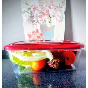 Imagem de Pote Hermético Com Tampa a Vácuo 2800 ml Helsim, Branco