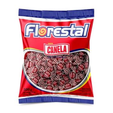 Imagem de Bala Bolinha Canela Florestal 500G, Bala Dura Tradicional De Canela, Vermelho, Sabor Quente, Intenso E Picante, Aroma Marcante E Reconfortante, Formato Redondo Clássico, Ideal Para Adultos, Doces Emoç