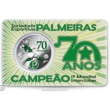 Imagem de Medalha Do Campeonato Mundial Do Palmeiras 1951 Cuproníquel - Casa da 