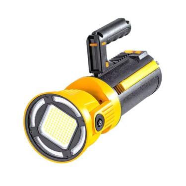 Imagem de Lanterna Holofote Foco Aberto 161 LED Forte Recarregável USB - ATMX