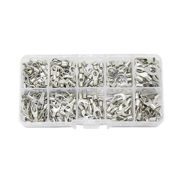 Imagem de Kit De Terminais De Latão 10 Em 1 Com 200 Peças, Conectores De Cabo, T