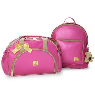 Imagem de Kit Bolsas Maternidade Bebe Menina Menino Enxoval Prática Miellu - Peq