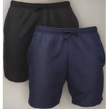 Imagem de Kit 2 Bermudas Masculina Tactel Corrida Treino Academia - MC Digital, 
