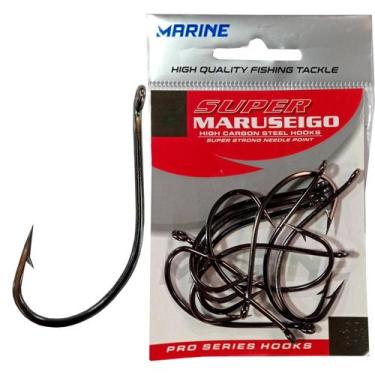 Imagem de Cartela de Anzol Super Maruseigo Blacknickel - Marine Sports, 24