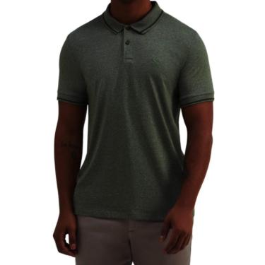 Imagem de Camisa Polo Masculina Hering MC Regular Mescla Verde 3M24EA-Masculino