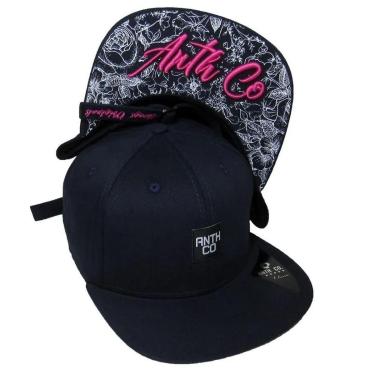 Imagem de Boné Anth Co Fox Skate Aba Reta Bordado Strapback Fitão-Masculino