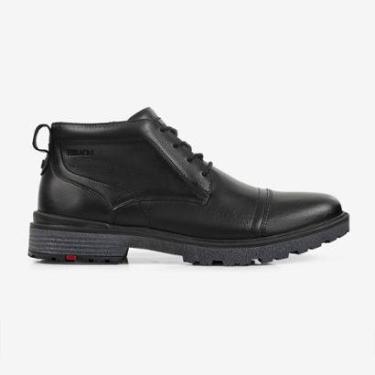 Imagem de Bota Ferracini Atenas Masculina Couro Preto Cano médio-Masculino