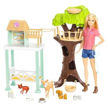 Imagem de Conjunto Barbie Cuidadora Resgatando Animais - Mattel