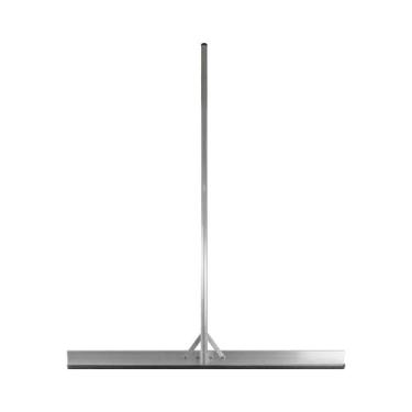 Imagem de Rodo de alumínio 100 cm com cabo de alumínio extensão 1,24 m - Botafog