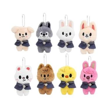 Imagem de Conjunto De Brinquedos De Pelúcia Stray Kids Felix Bangchan 8PCS SKZOO