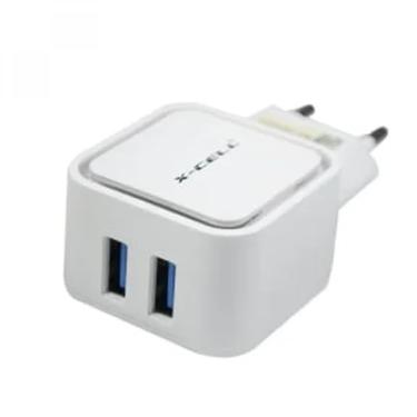 Imagem de Carregador de Bateria para Celular 3.4a 17w Homologado Anatel Flex Branco - XC-UR10