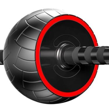 Imagem de Roda Rolo Abdominal com Polia Larga - Aparelho de Exercício Fitness, Ideal para Treino de Abdômen em Casa e Academia
