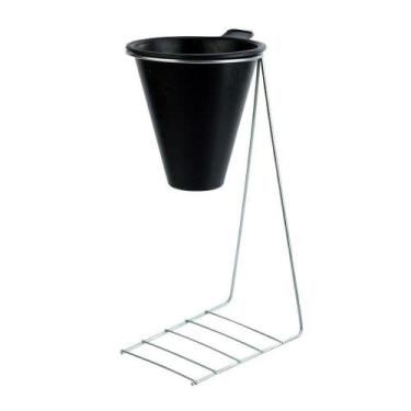 Imagem de Coador de Café Plástico com Suporte Metal - Tudo em Caixa - Genérico