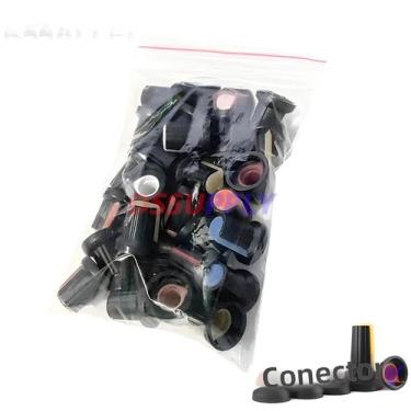 Imagem de Kit De Botões De Potenciômetro 30 Peças (Amarelo, Laranja, Azul, Branc