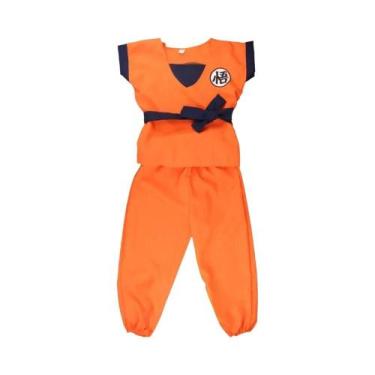 Imagem de Fantasia De Cosplay Son Goku Para Adultos E Crianças, Design Azul E Do