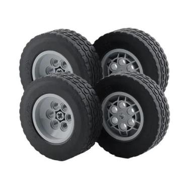 Imagem de Chassi De Carro RC 4x4 Elétrico: Kit De Montagem Com Motor, Rodas, Rec