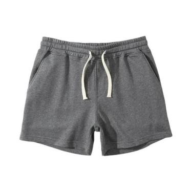 Imagem de Shorts De Algodão Respirável Para Homens, Para Verão, Academia, Corrid
