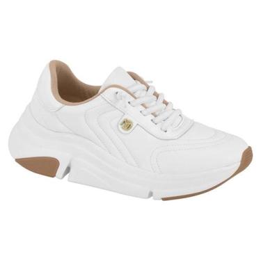 Imagem de Tenis Feminino Modare Casual Plataforma Conforto Cadarço Elástico Bran