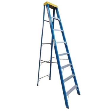 Imagem de Escada Tesoura Fibra Premium 8 Degraus 2,40Mts TAFP8 WBertolo - W. Ber