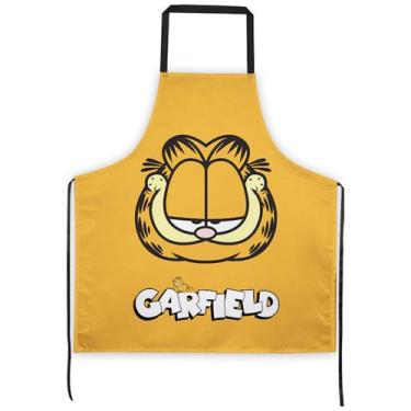 Imagem de Avental Garfields Anime Cooking, decoração de cozinha, poliéster, 60x7