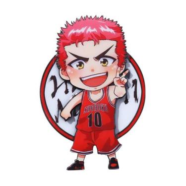 Imagem de Anime para crianças Fridge Magnet Slam Dunk Sakuragi Hanamichi - Yiwei