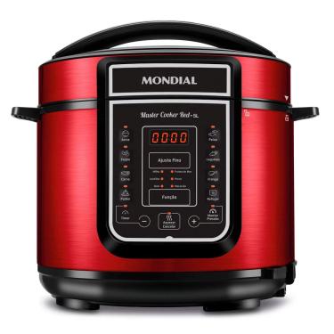 Imagem de Panela de Pressão Elétrica Digital Mondial PE39 5L 127V