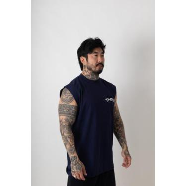 Imagem de Regata Oversized Origem Thpe Premium, Marinho, GG