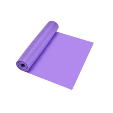 Imagem de Faixa Elástica Thera Band Fisioterapia 1,5 metros Exercícios, Roxo