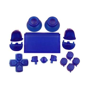 Imagem de Conjunto De 18 Capas De Joystick Para Controle PS4 pro JDS 040, D-Pad,