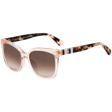 Imagem de Óculos de Sol Kate Spade Kiya/S 733 - Marrom Cristal 53-Feminino